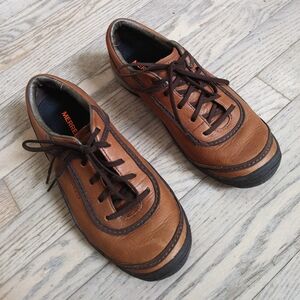 Merrell Cypress Performance Leather Brown Shoes, Women's 8